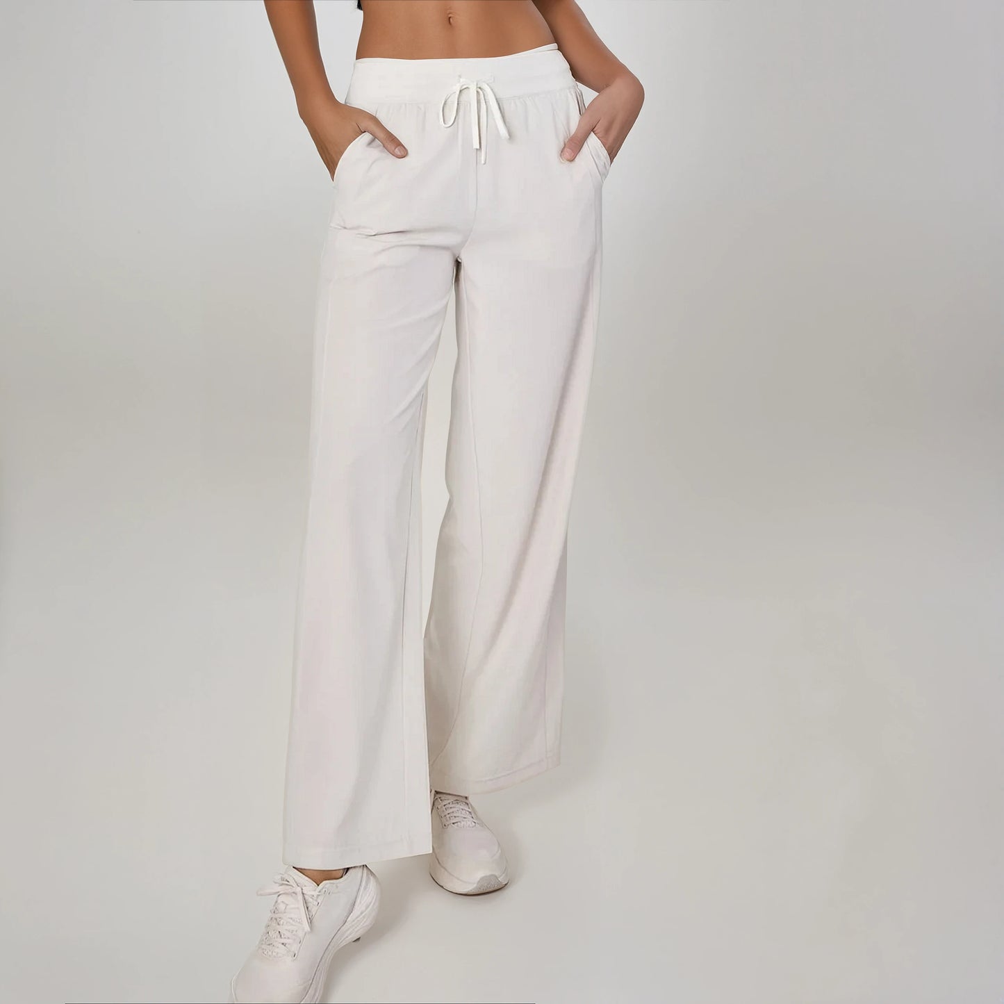Lightweight Wide-Leg Joggers