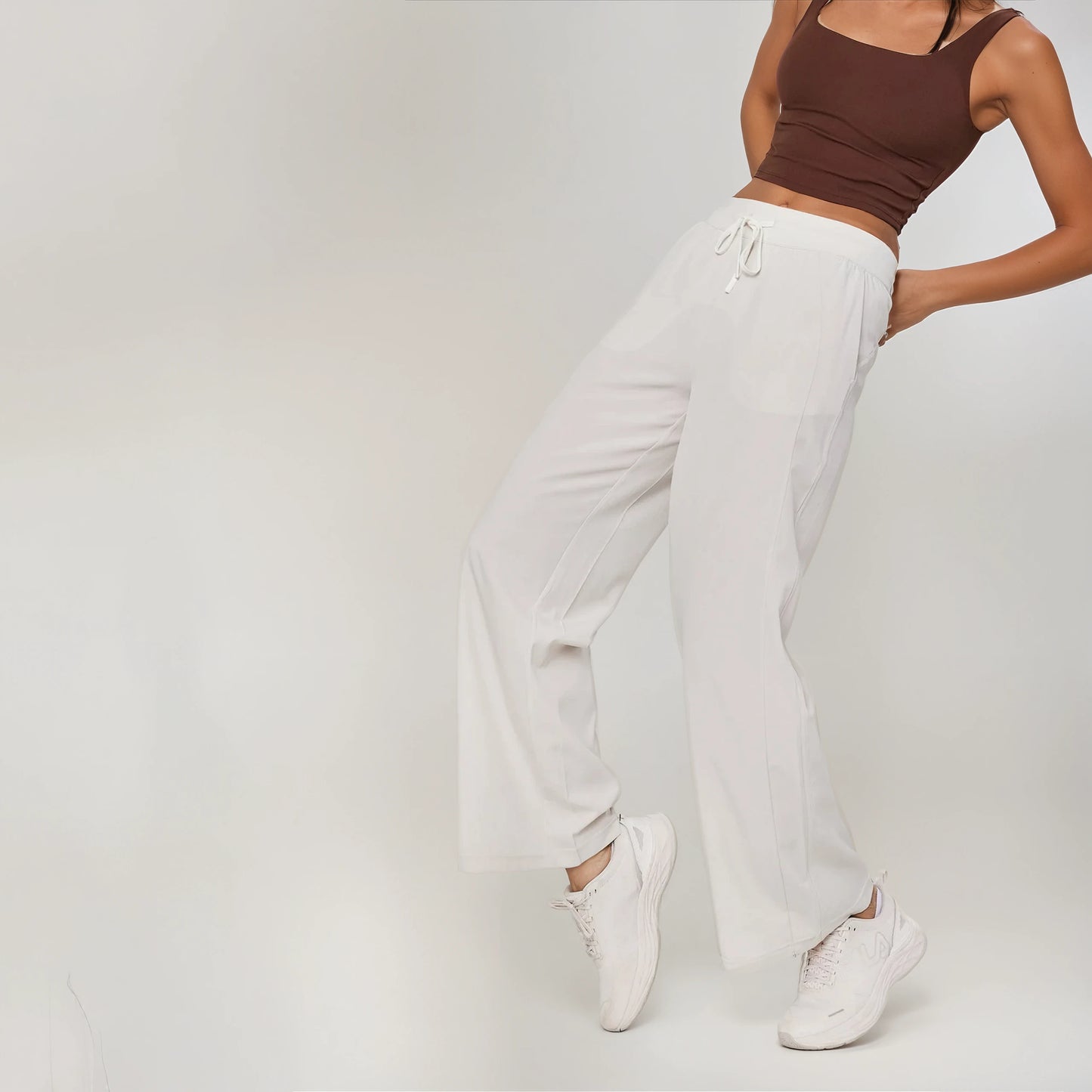 Lightweight Wide-Leg Joggers