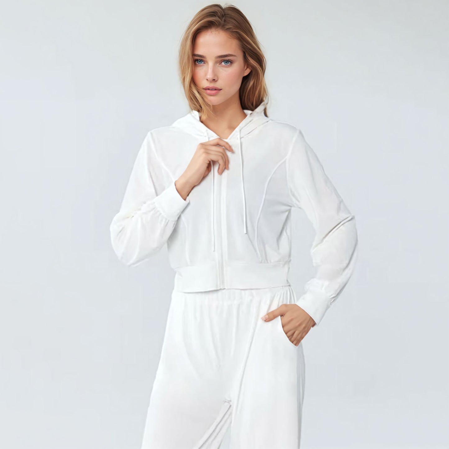 Mesh Breeze Wide-Leg Joggers