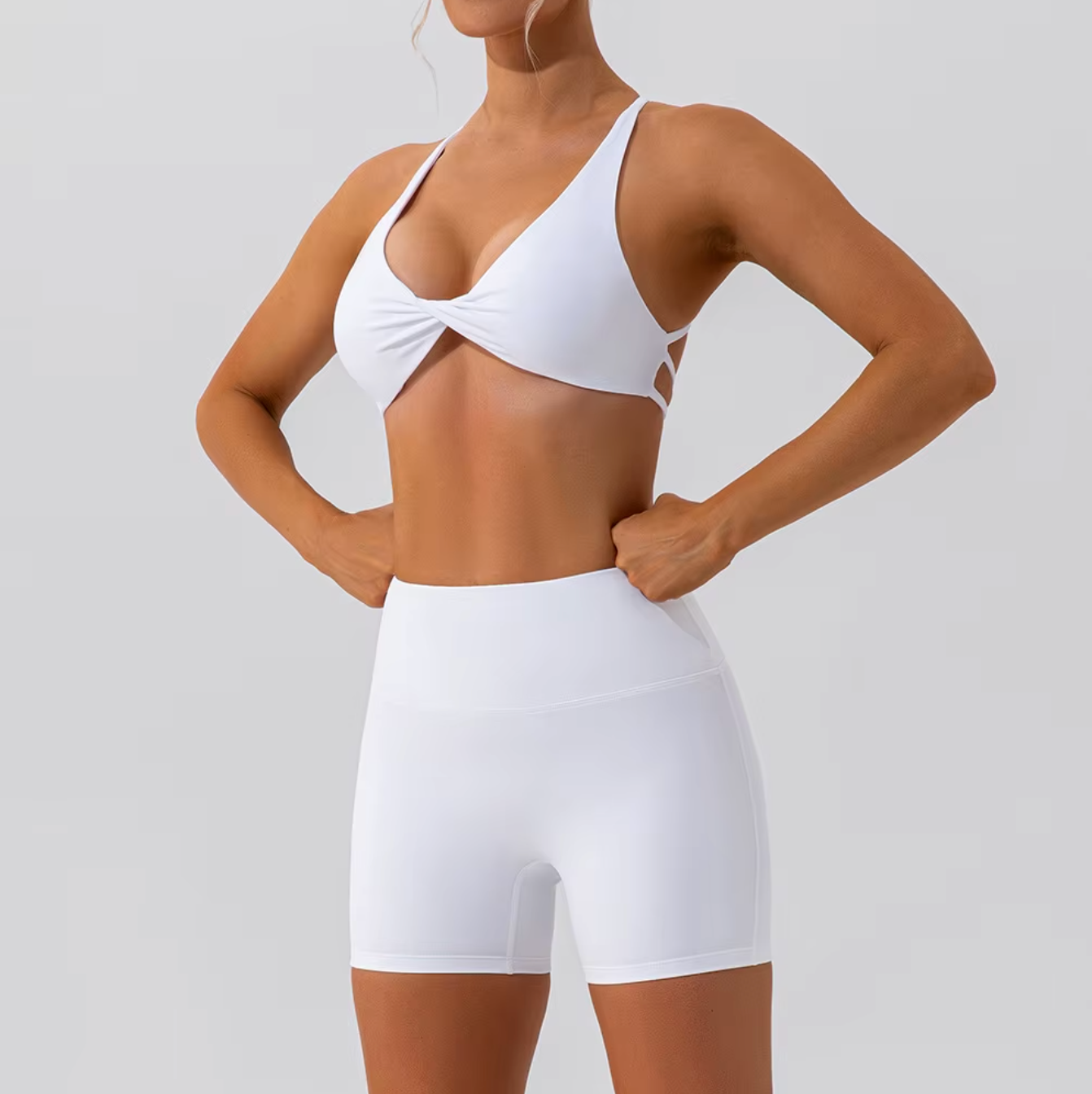 TwistMotion Cross-Back Top