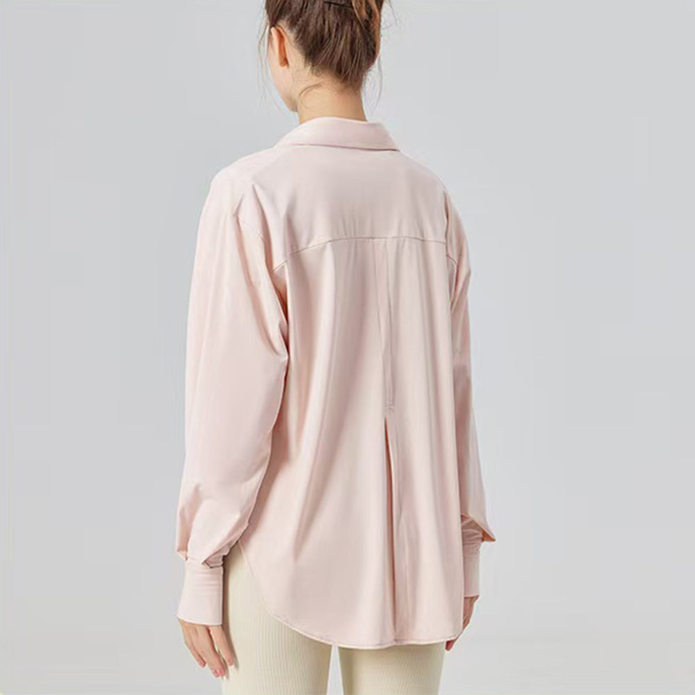 Lightweight Long Sleeve Button Shirt