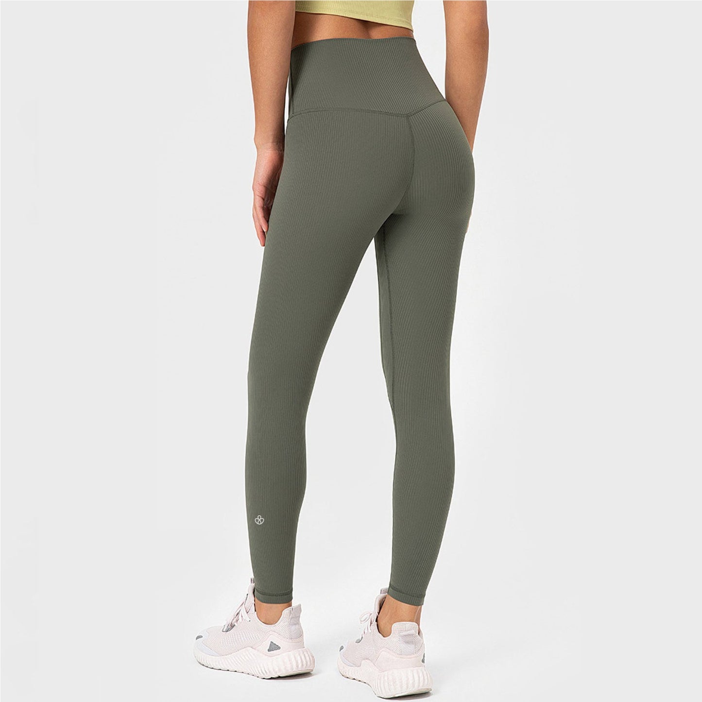 Ribbed Strong Wrap Leggings - Season's Colors