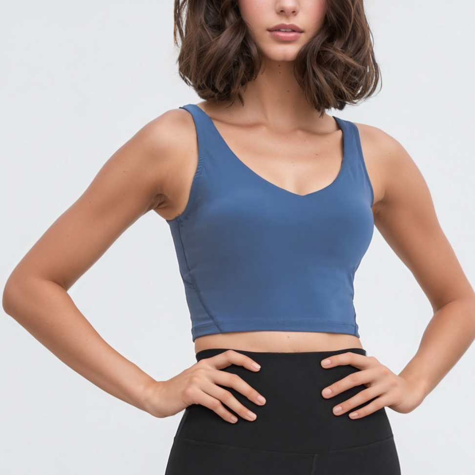 Everyday V-Neck Crop Top