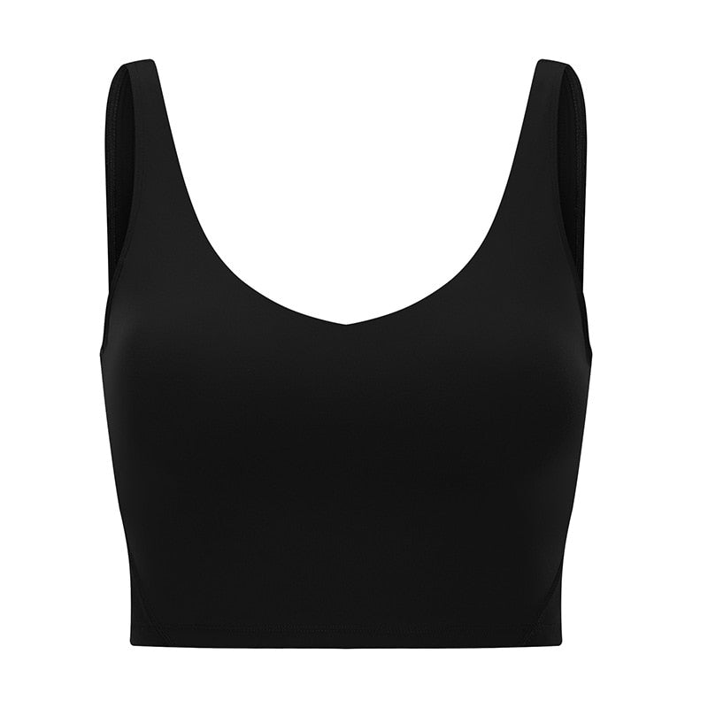 Everyday Crop V-Neck Crop Top