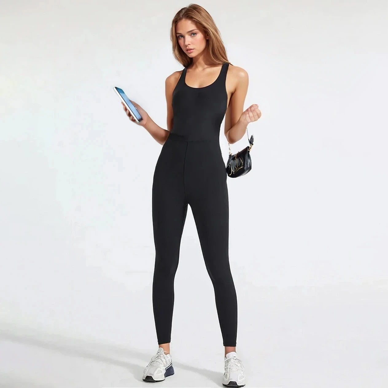 Full Length Strong Wrap Jumpsuit
