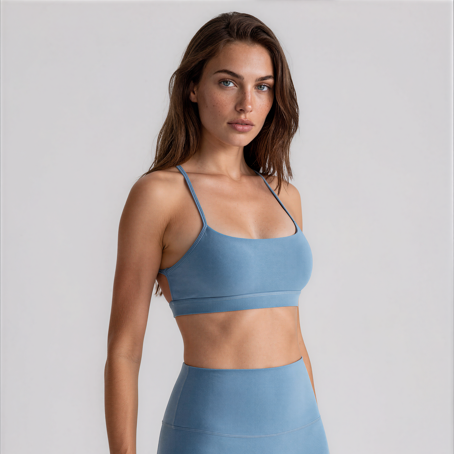 Open Back Thin Straps Bra