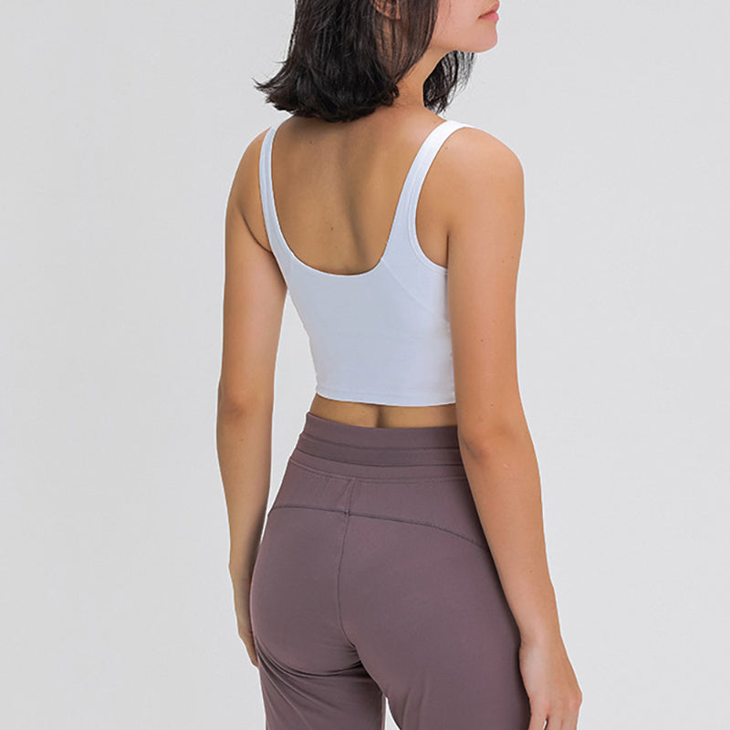 Everyday Crop V-Neck Crop Top