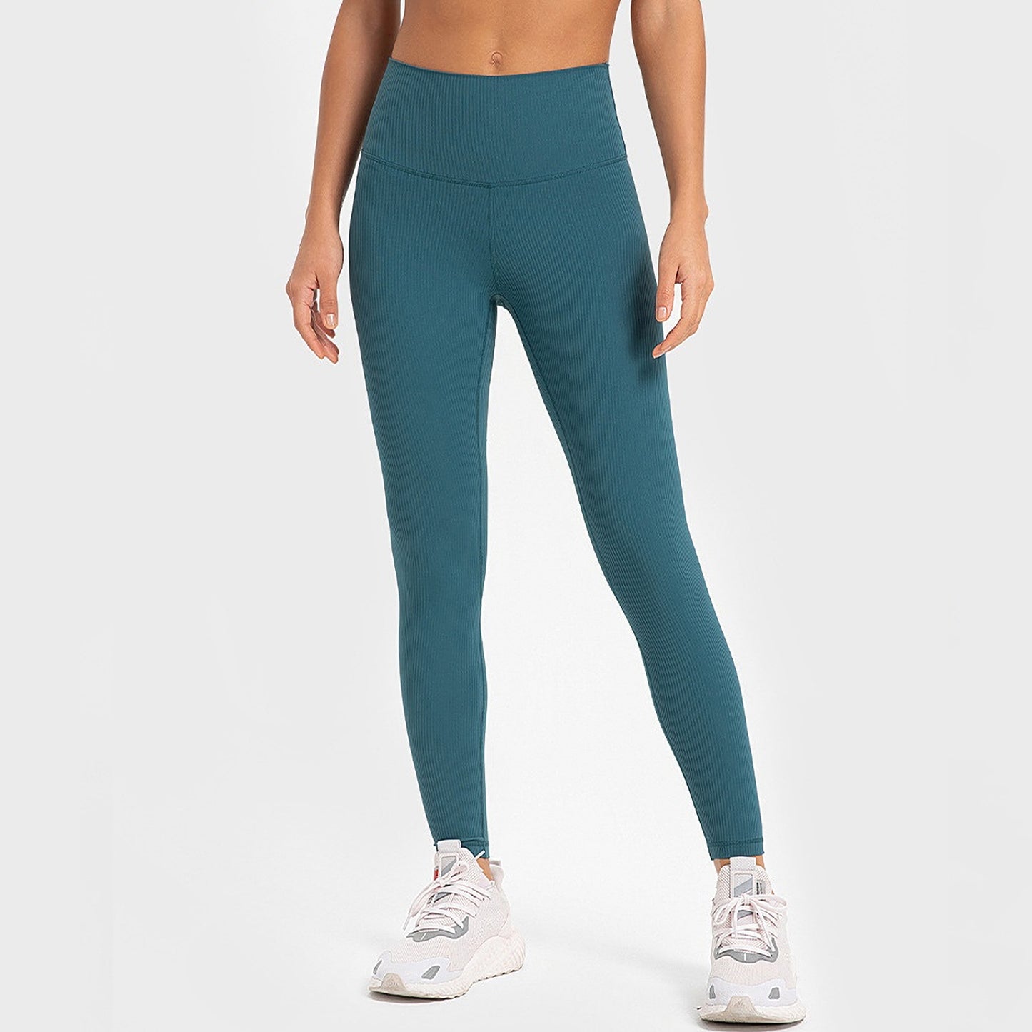 Ribbed Strong Wrap Leggings - Season's Colors