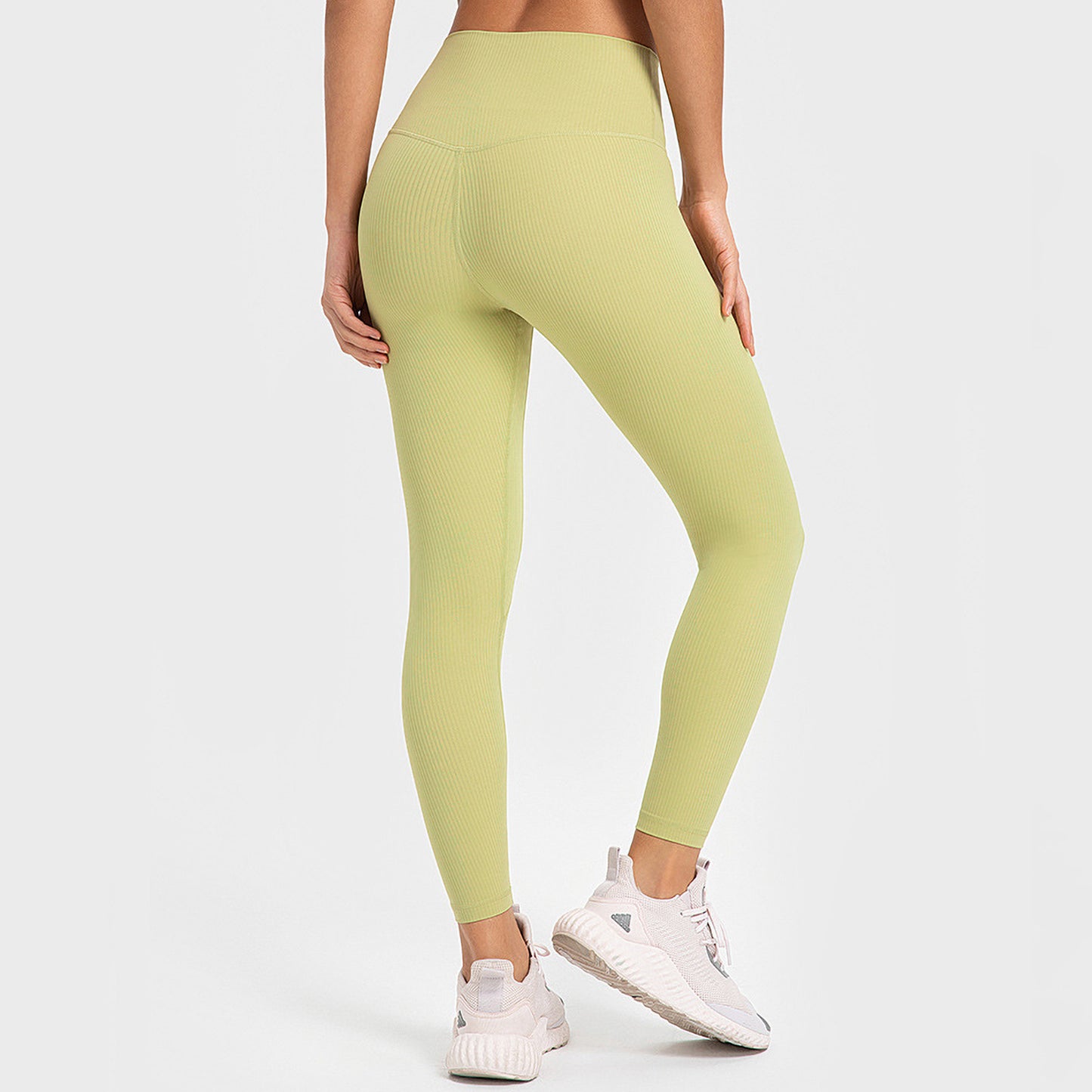 Ribbed Strong Wrap Leggings - Season's Colors