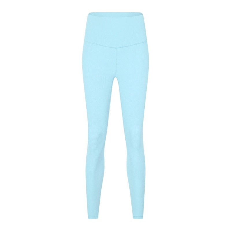 Ribbed Strong Wrap Leggings - Season's Colors