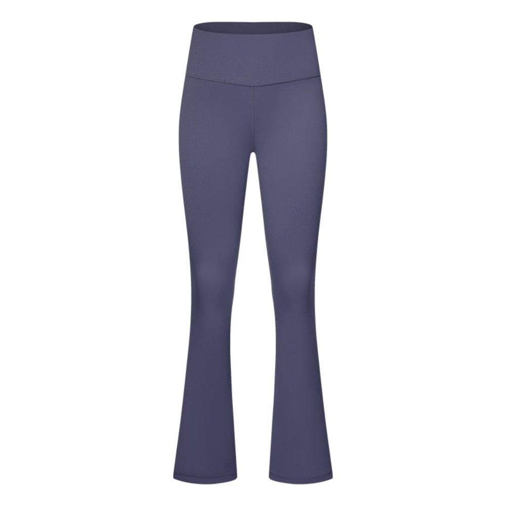 High Waist Flared Basic Leggings