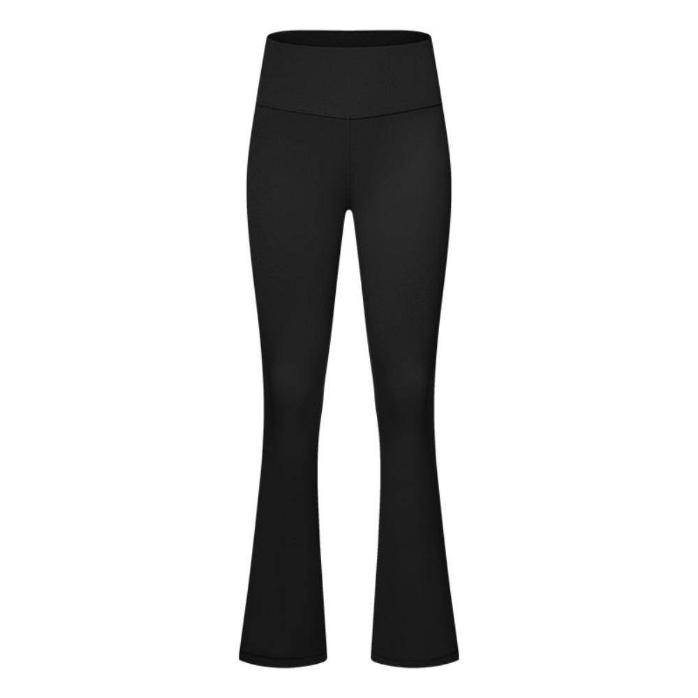 High Waist Flared Basic Leggings