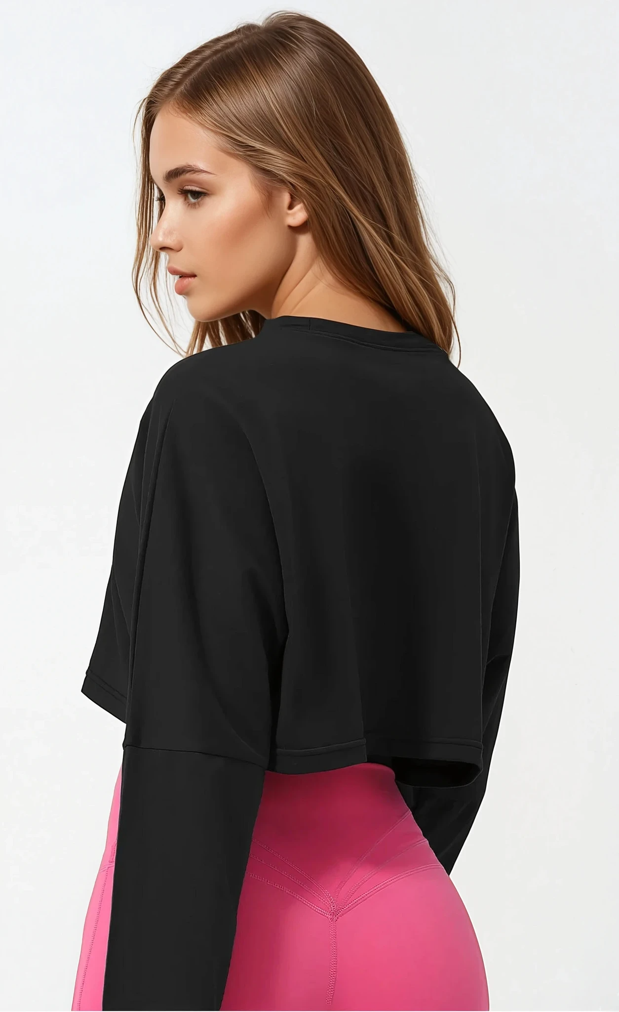 Everyday Ease Cotton Crop Tee