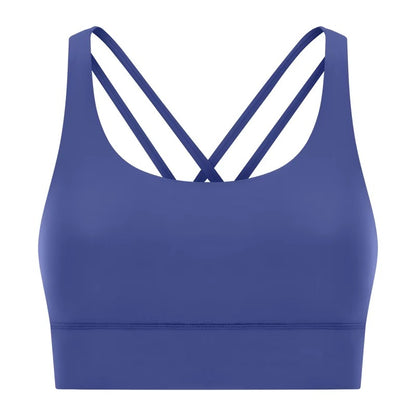Double Cross-Back Strap Yoga Top