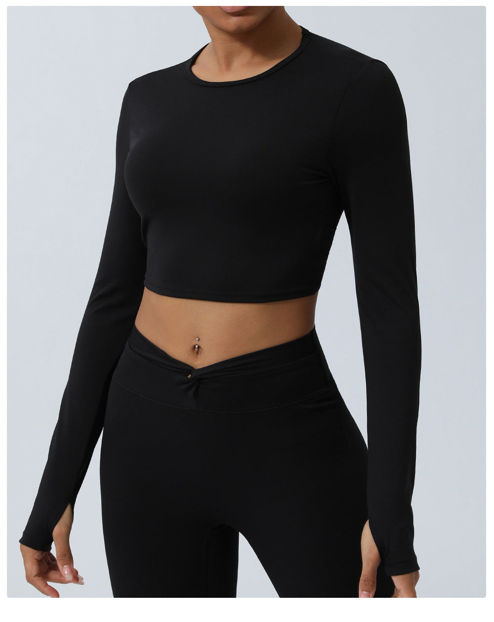 Daring Open Back Crop T-shirt