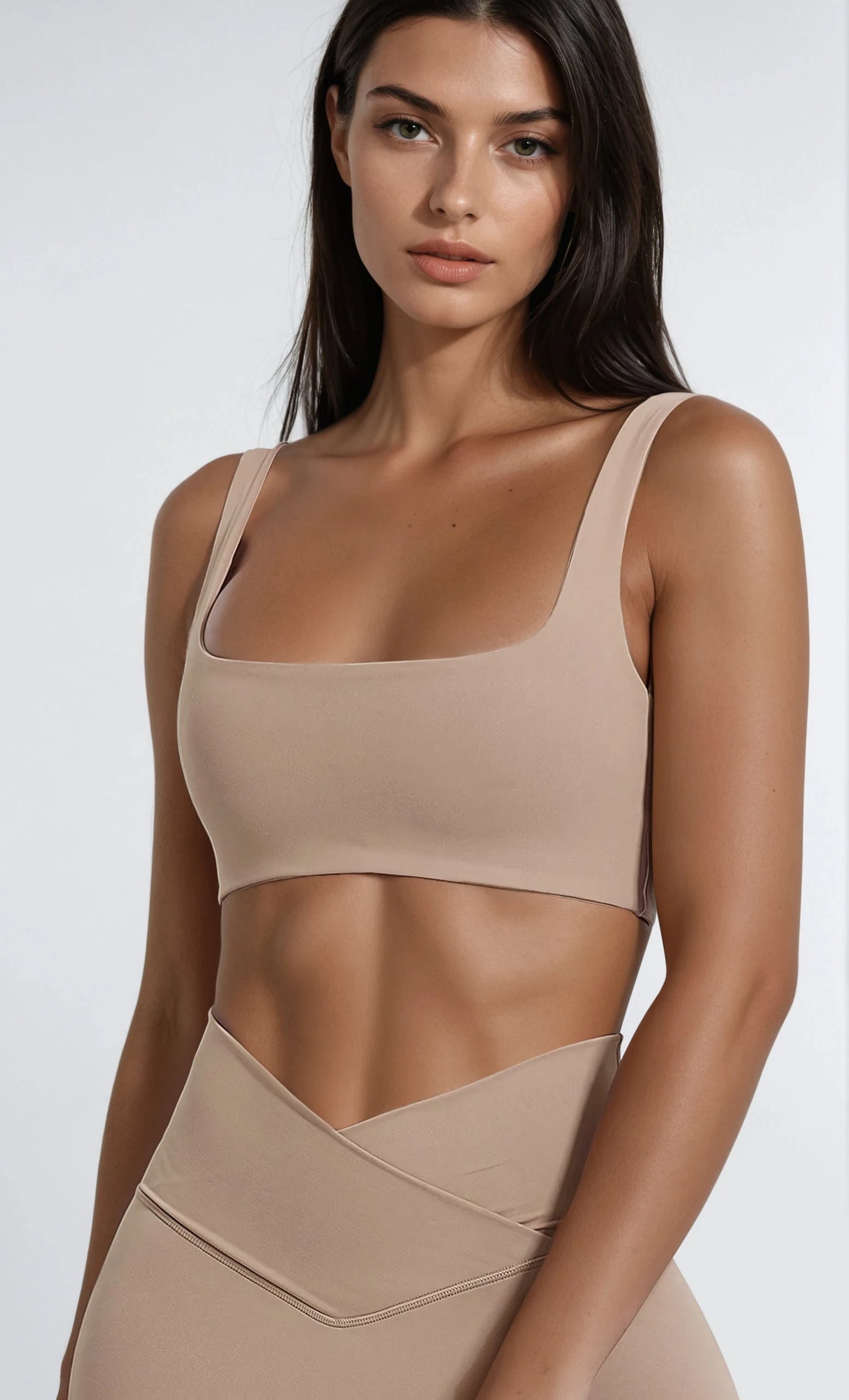 Scoop-Back Sports Bra