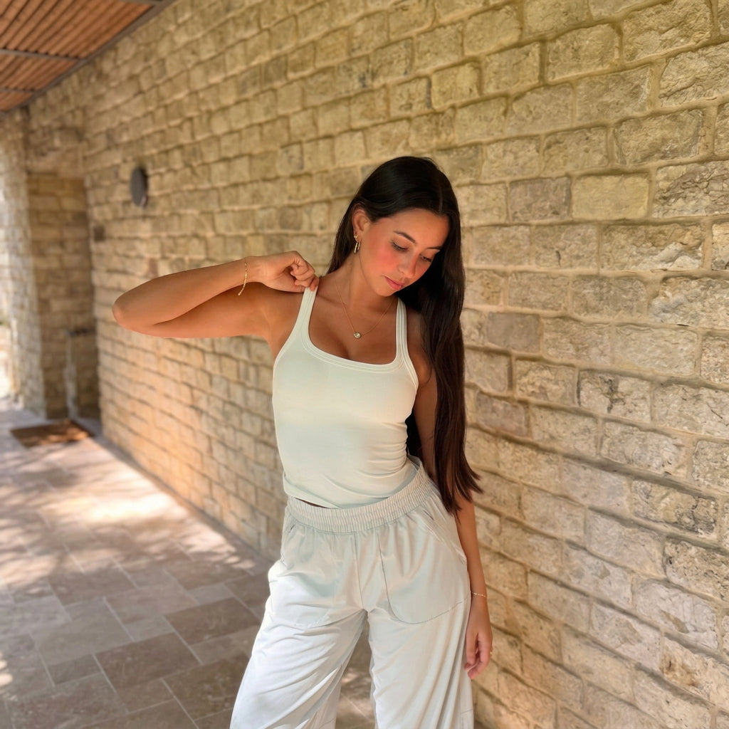 Slim Racerback Tank Top