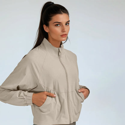 elea lightweight jacket khaki