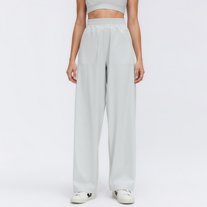 Wide-Leg Full Length Joggers