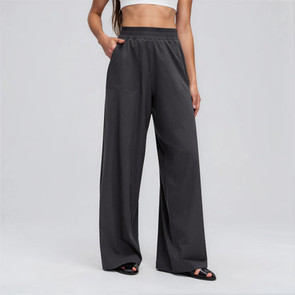 Wide-Leg Full Length Joggers