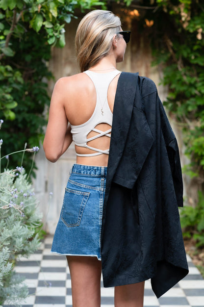 Stylish Criss-Cross Harmony Top