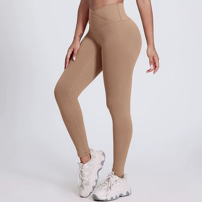 V-Waist Full Length Leggings