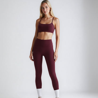 Open Back Thin Straps Top