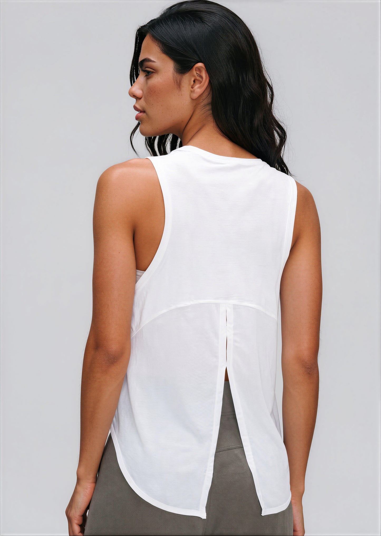 Mesh-back Active Tank Top