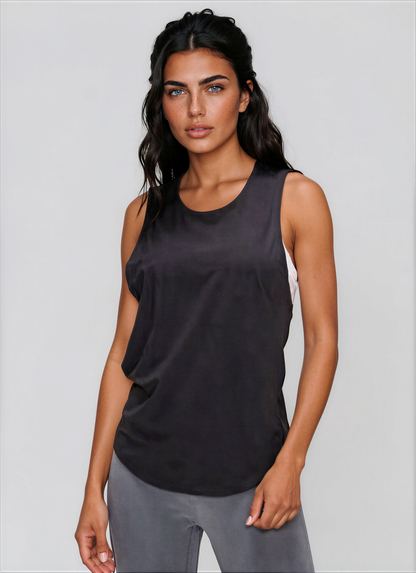 Mesh-back Active Tank Top
