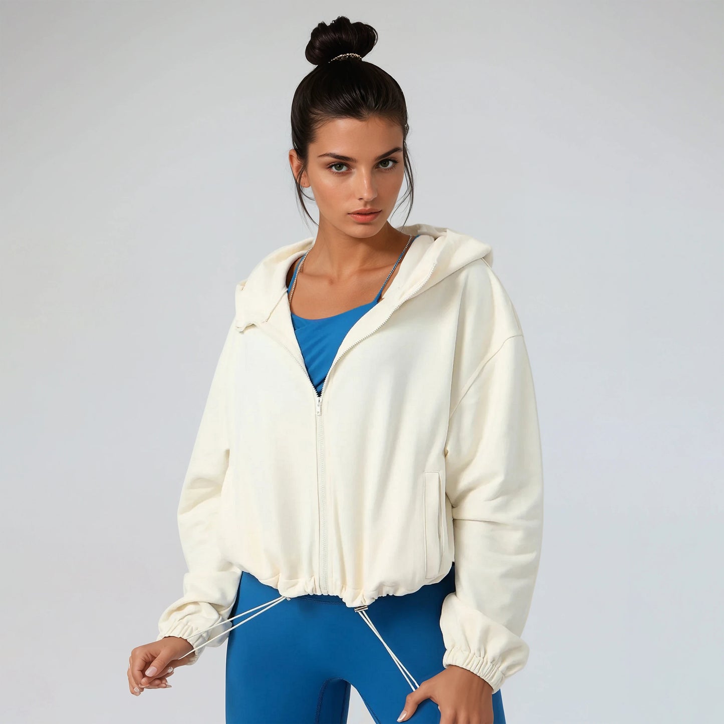 CozyHood Drawstring Jacket