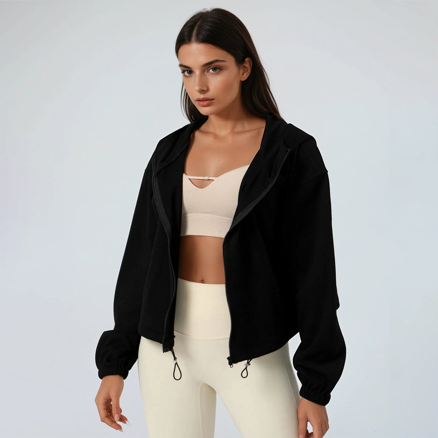 CozyHood Drawstring Jacket