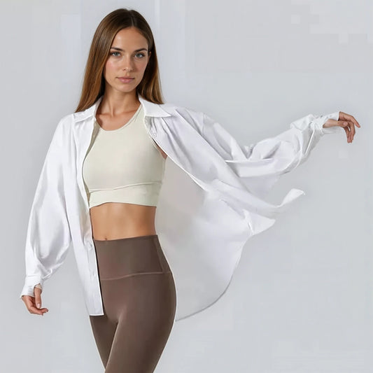 Lightweight Long Sleeve Button Shirt