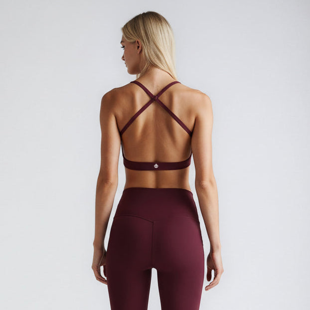 Open Back Thin Straps Top