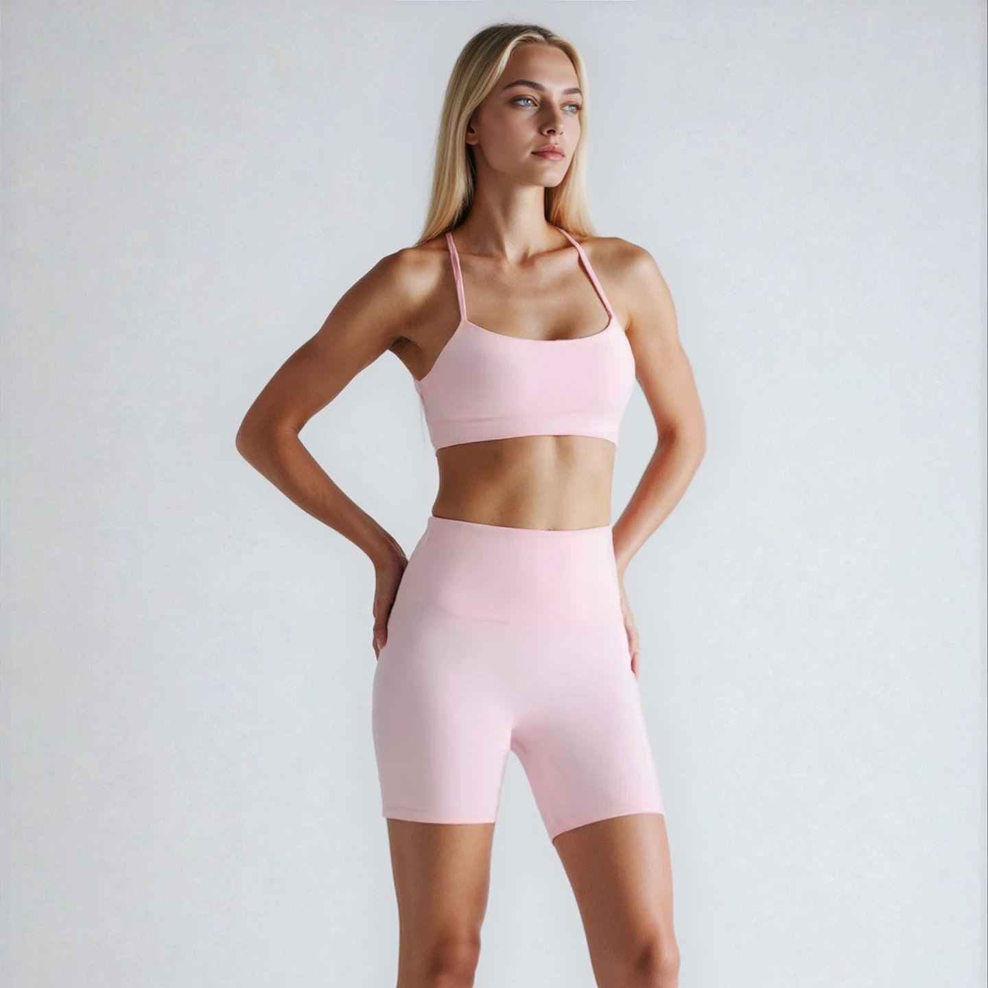 Open Back Thin Straps Top