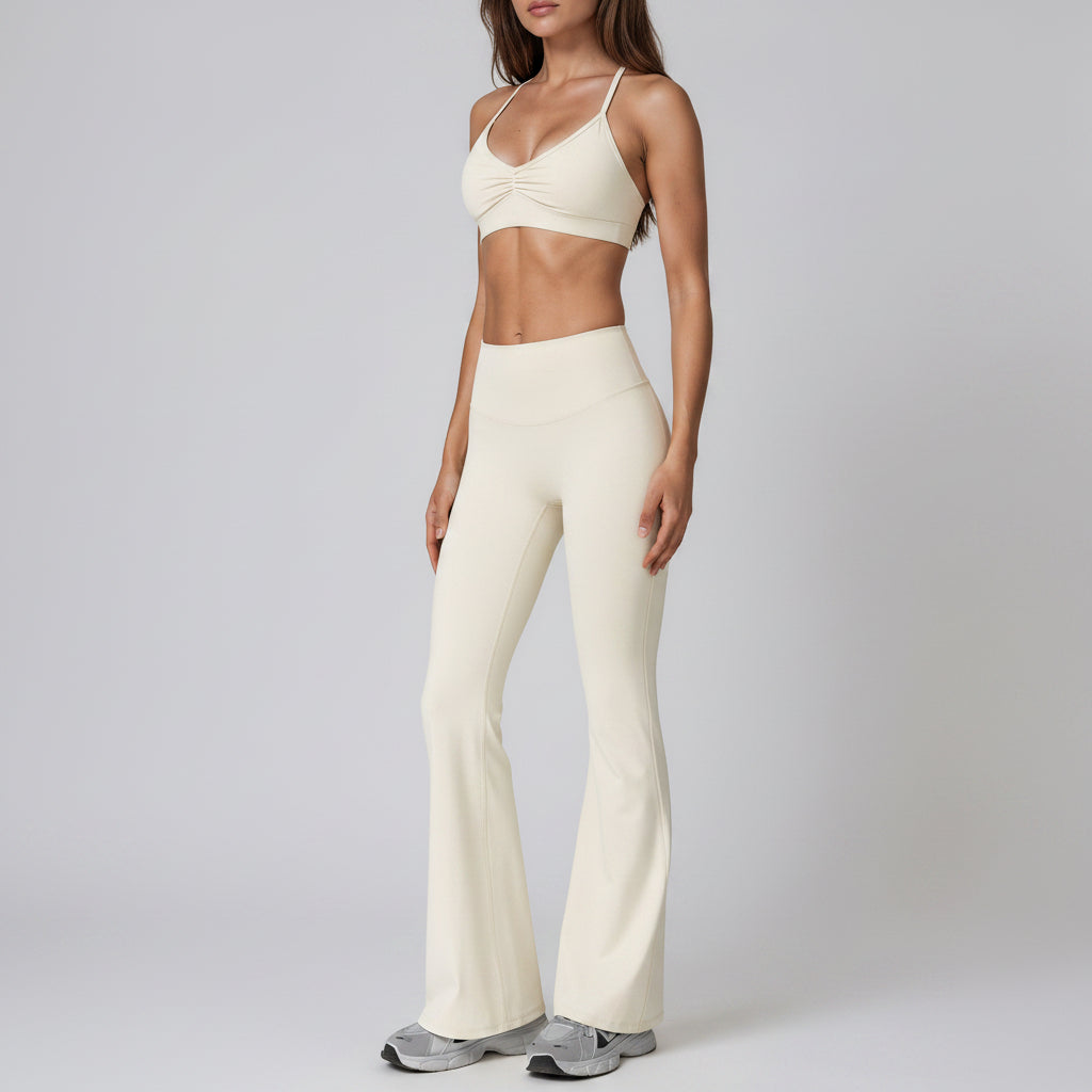Hidden Scrunch Flare Leggings
