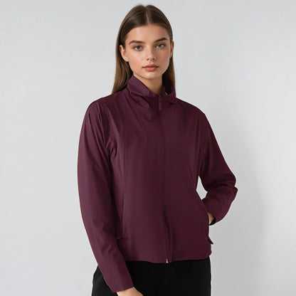 Stand-up Collar Fleece Jacket