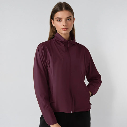 Stand-up Collar Fleece Jacket