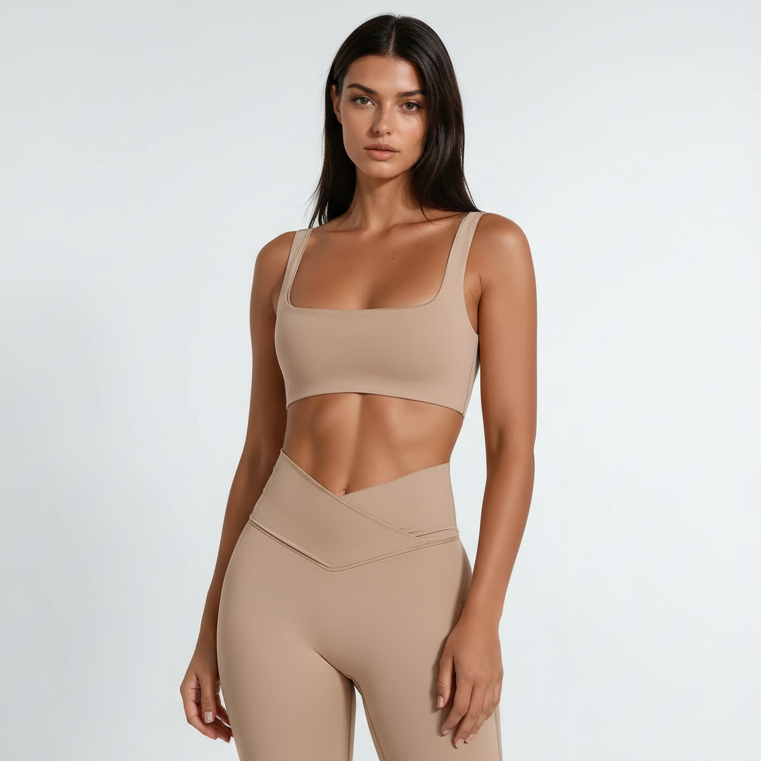 Scoop-Back Sports Bra