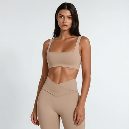 Scoop-Back Sports Bra