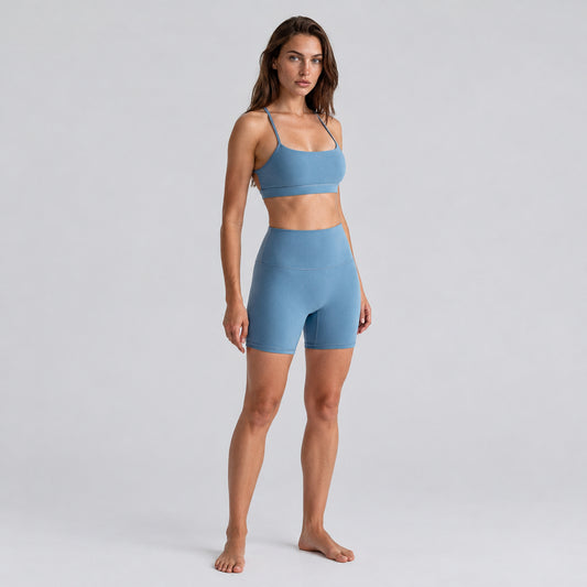 Malibu blue short set