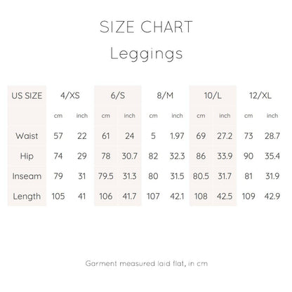High Waist Flared Basic Leggings