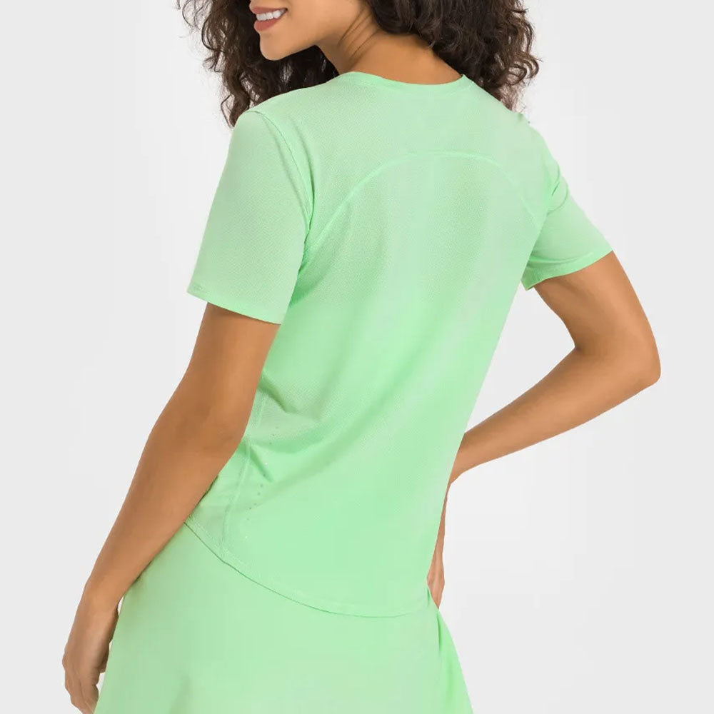 Quick-Dry Short Sleeve Tennis T-Shirt