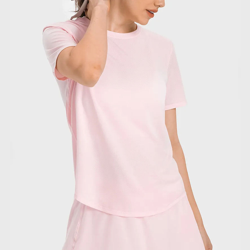 Quick-Dry Short Sleeve Tennis T-Shirt