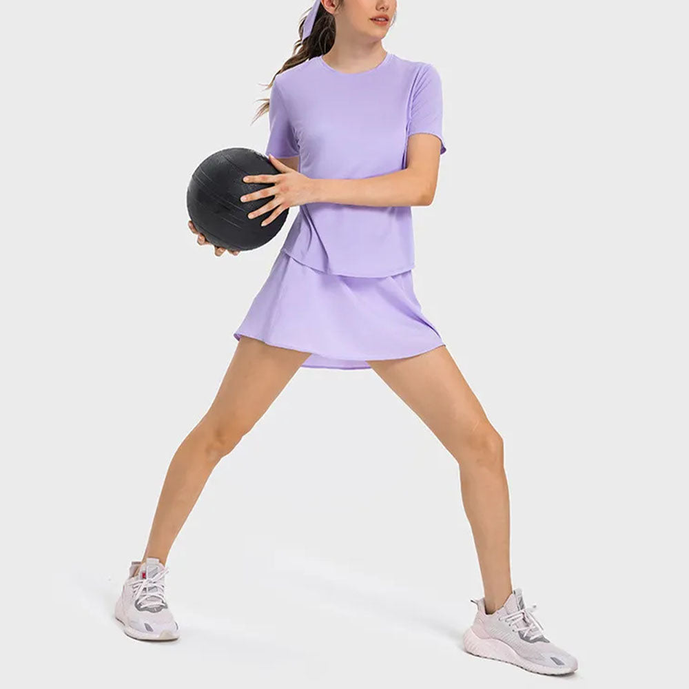 Quick-Dry Short Sleeve Tennis T-Shirt