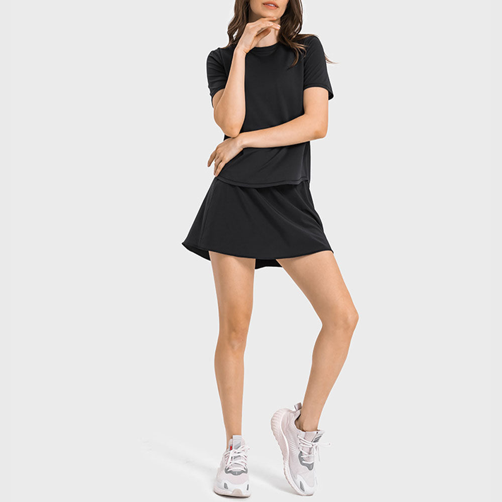 Quick-Dry Short Sleeve Tennis T-Shirt