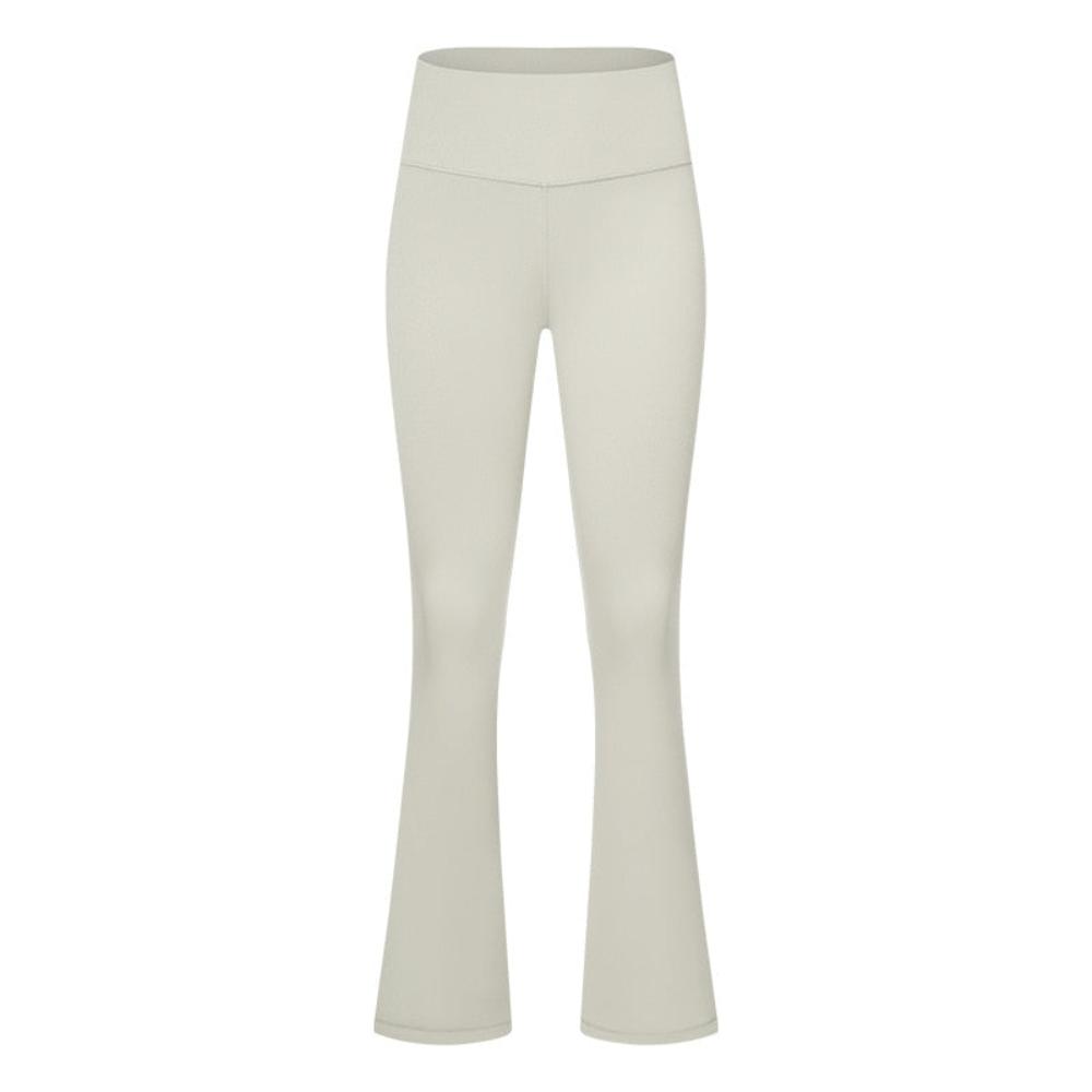 High Waist Flared Basic Leggings